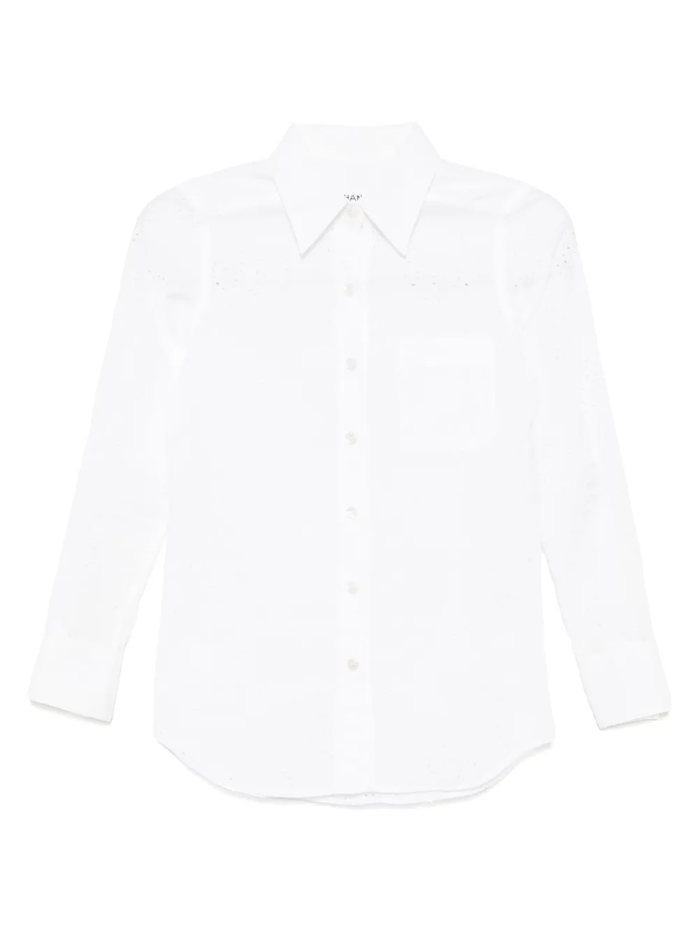 CHANEL Pre-Owned 2008 cotton shirt - ホワイト CHANEL Pre-Owned 2008 cotton shirt - ホワイト