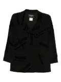 CHANEL Pre-Owned 1998 wool suit - Black
