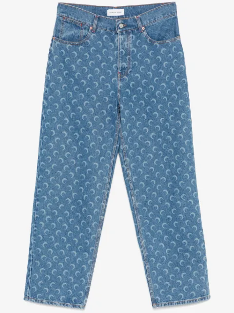 Marine Serre Moon Laser jeans