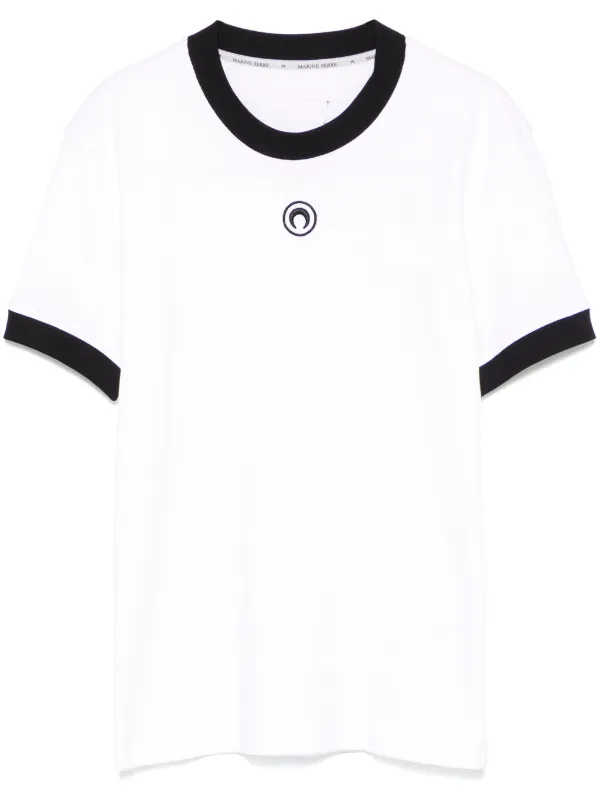 Marine Serre Crescent Moon Tシャツ | ホワイト | FARFETCH JP