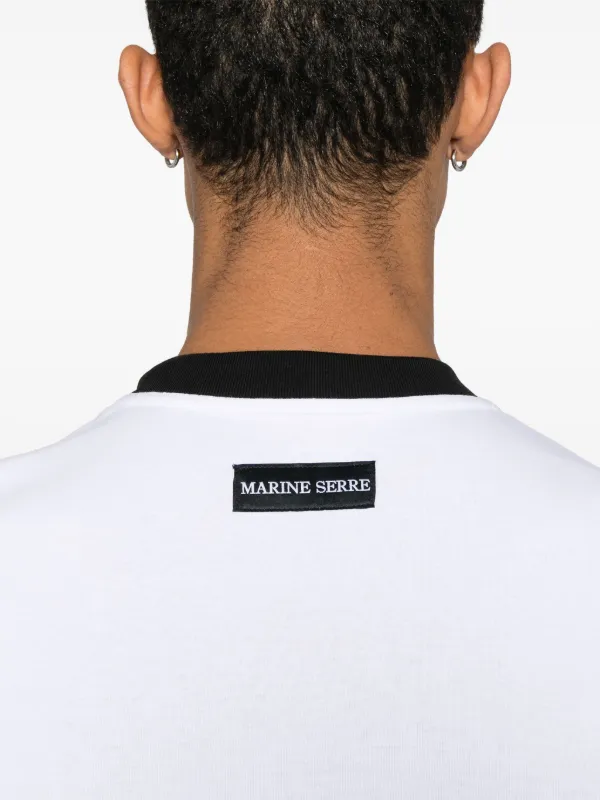 Marine Serre Crescent Moon Tシャツ | ホワイト | FARFETCH JP