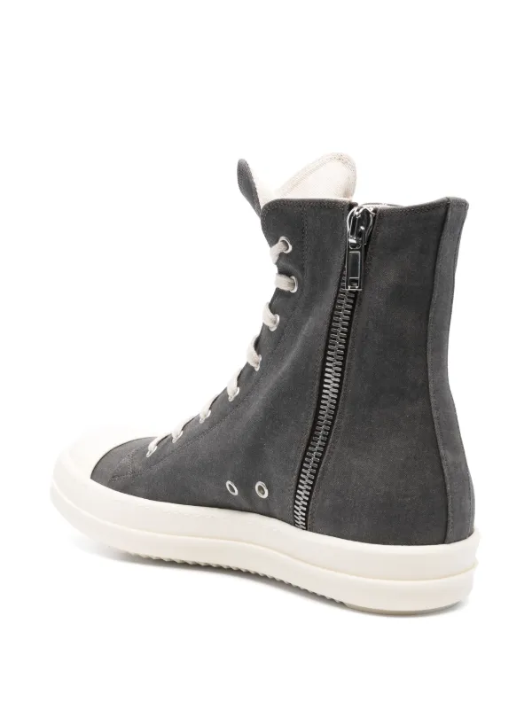 【Rick Owens DRKSHDW】Hollywood High★ハリウッド ハイ RICK OWENS DRKSHDW Hollywood Vintage $785 Women's Black/Milk