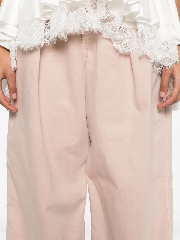 Haikure ワイドジーンズ | ピンク | FARFETCH JP