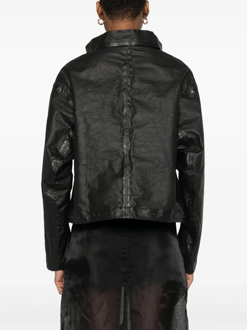 Isaac Sellam Experience Deconnectee Jacket In Black