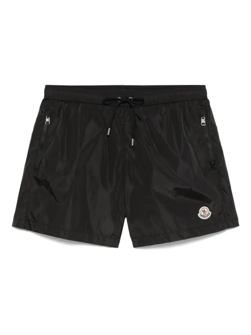 Short de bain à patch logo - Moncler - Modalova