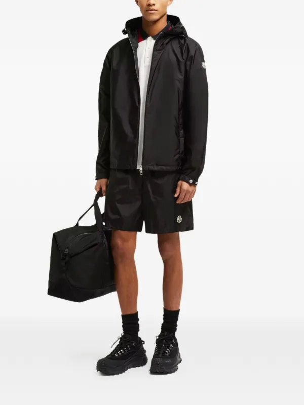 Moncler ロゴ トランクス水着 | ブラック | FARFETCH JP