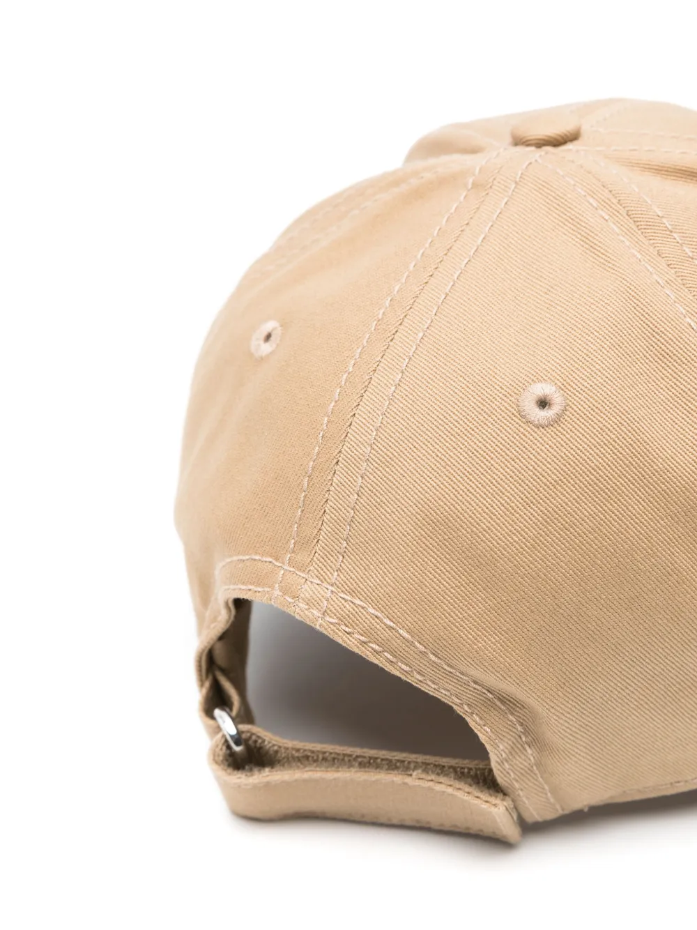 Moncler logo-patch cap - Beige