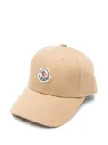 Moncler logo-patch cap - Neutrals