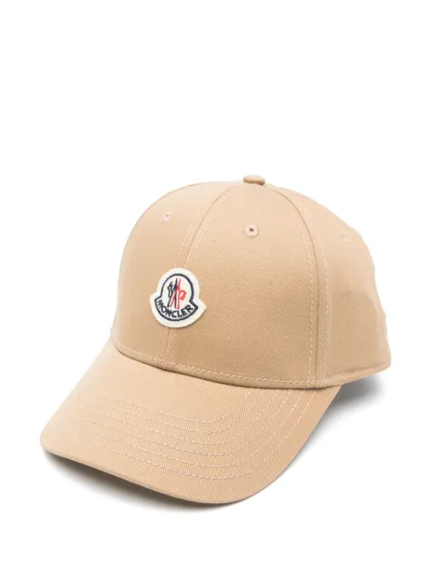 Moncler gorra con parche del logo