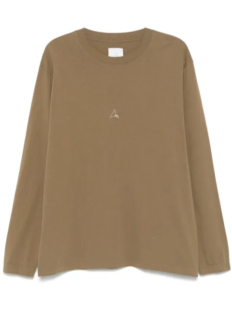 ROA playera con logo estampado