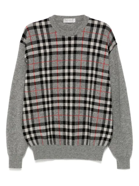 Burberry Pre-Owned 1990-2000s checked jumper