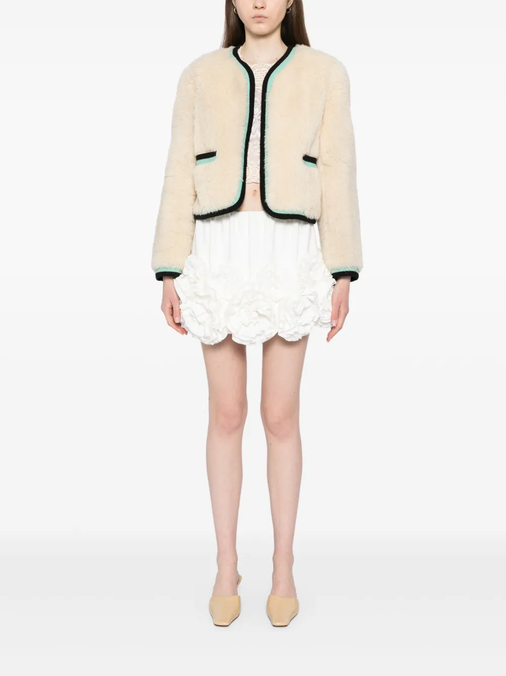 CHANEL Pre-Owned 1994 fur jacket | Image 2