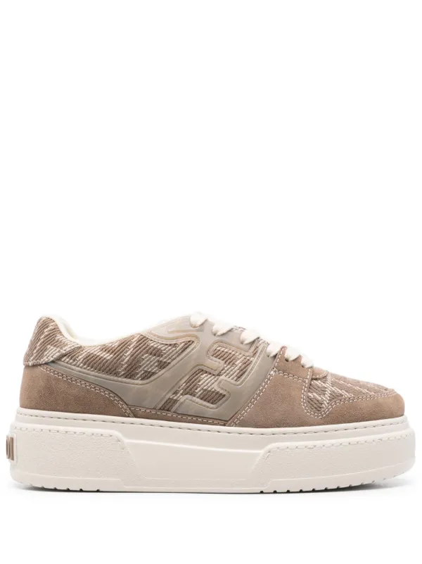FENDI Match low-top Sneakers | Neutrals | FARFETCH