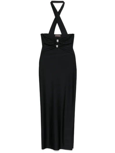 mvp wardrobe vestido midi con aberturas