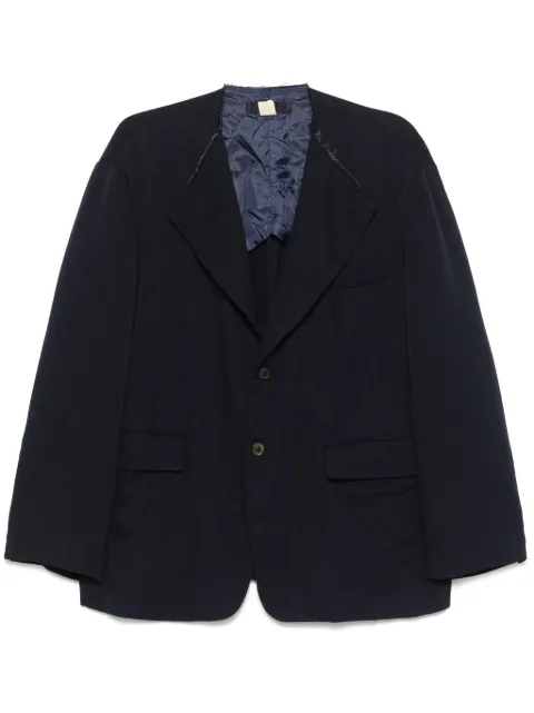 Comme Des Garçons Shirt blazer sin cuello