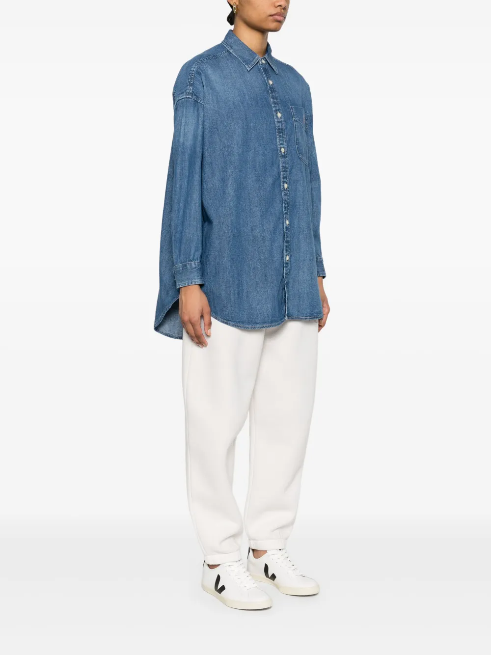 Polo Ralph Lauren Blouse met print Blauw