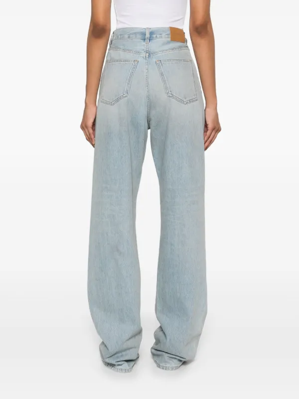 Saint Laurent v-waist Jeans | Blue | FARFETCH JO