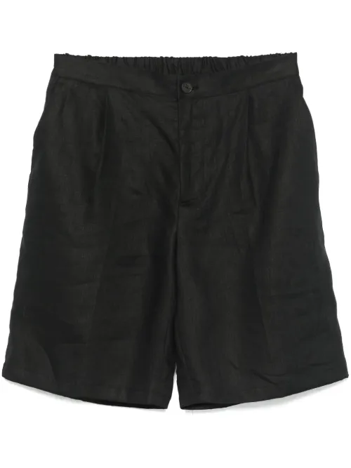 Hevo short en lin - Noir - Hevo - Modalova