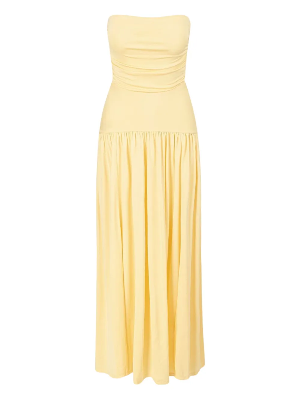 STAUD Mariana maxi dress | Yellow | Image 1