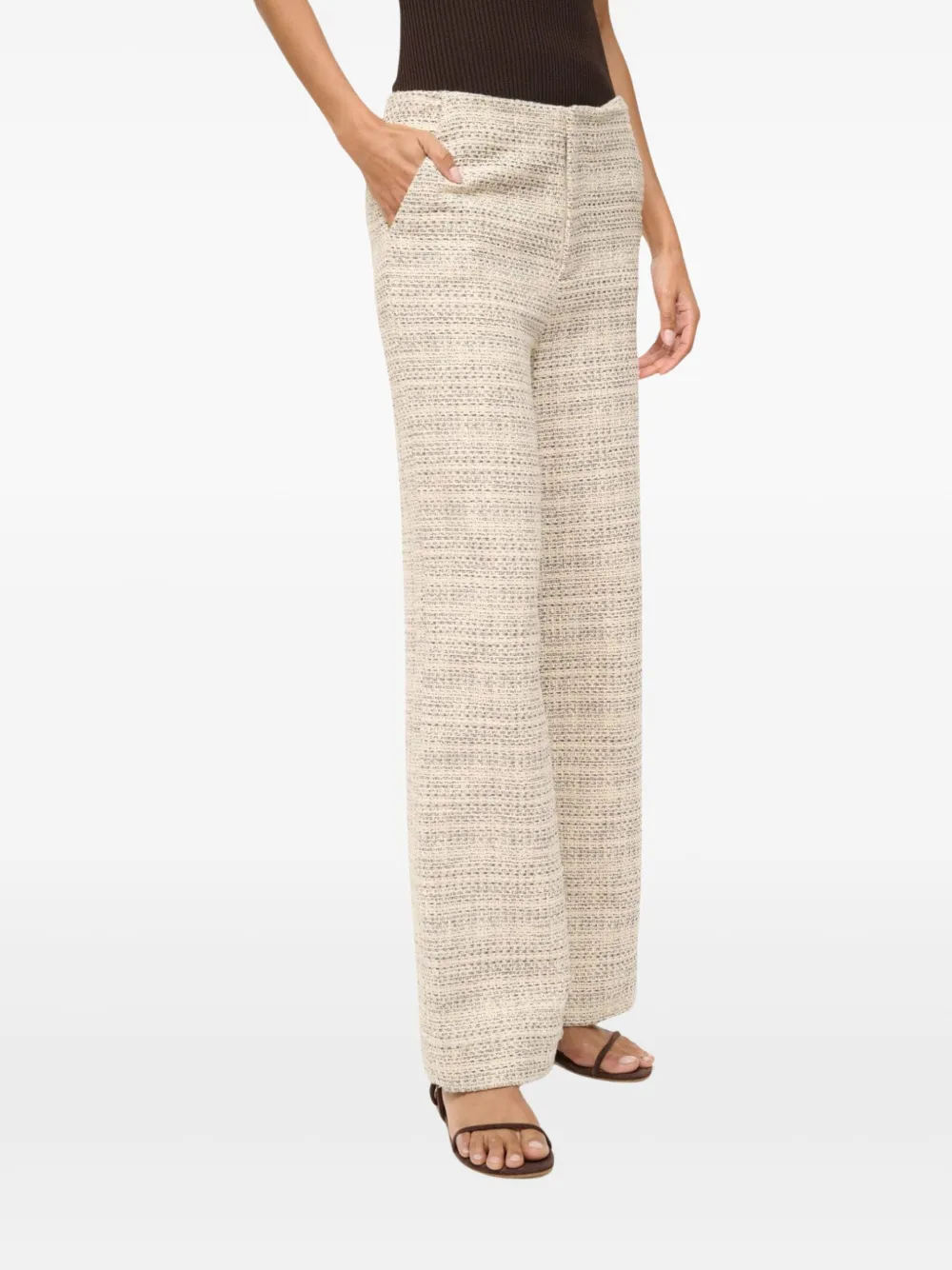 STAUD Lilia broek Beige