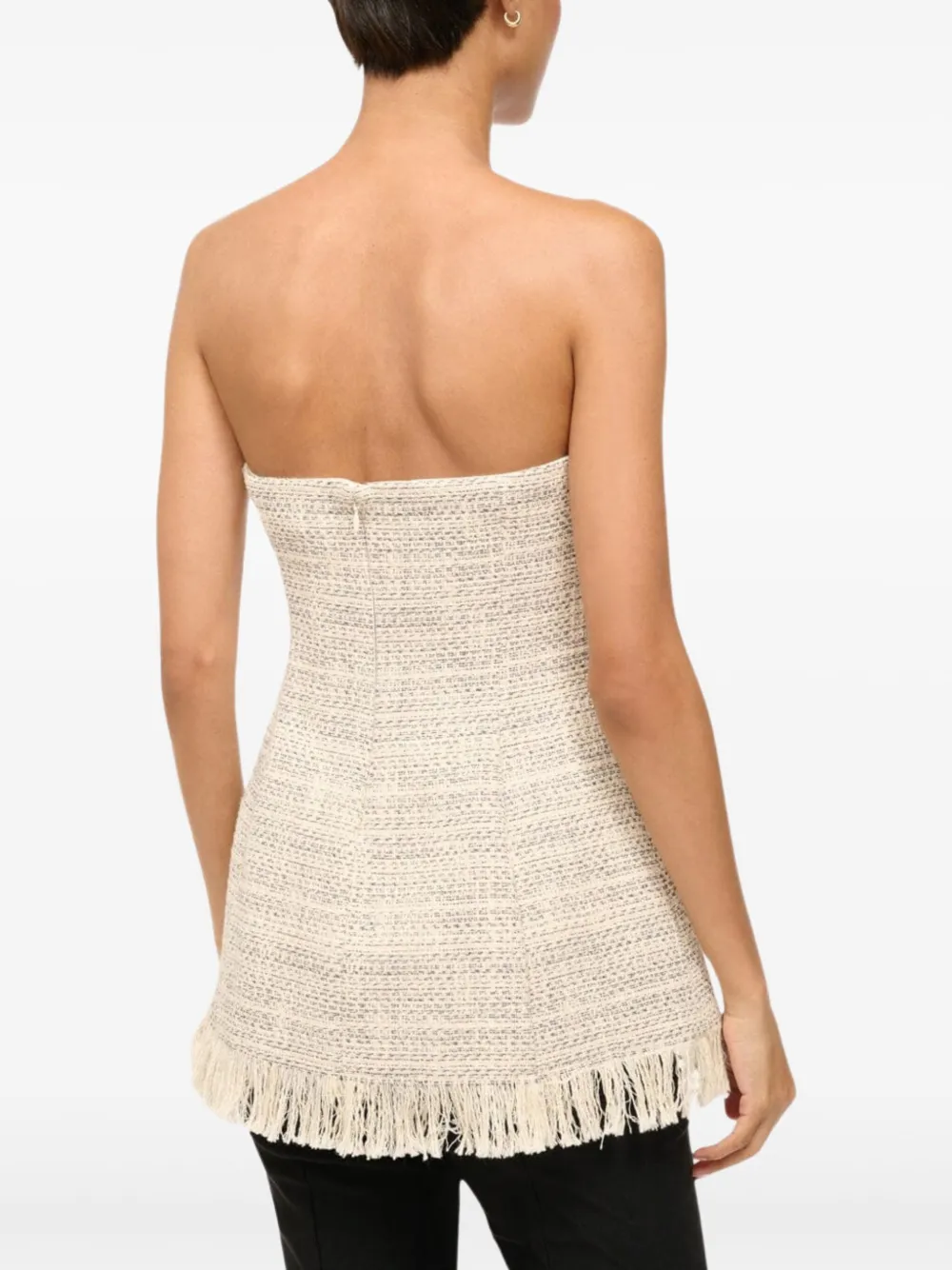 STAUD Silvia top Beige