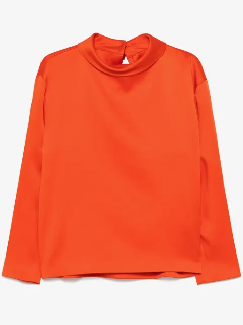 Carven satin blouse