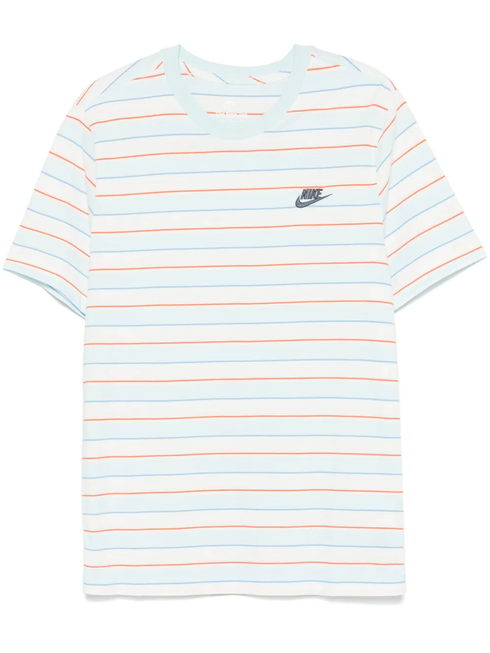 Nike striped T-shirt | Blue | Image 1