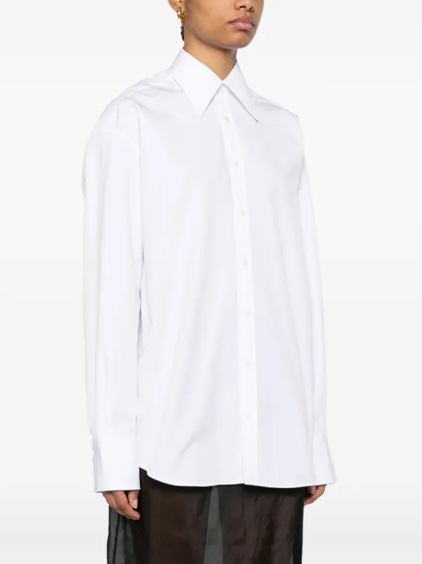 Carven Cotton Shirt | White | FARFETCH