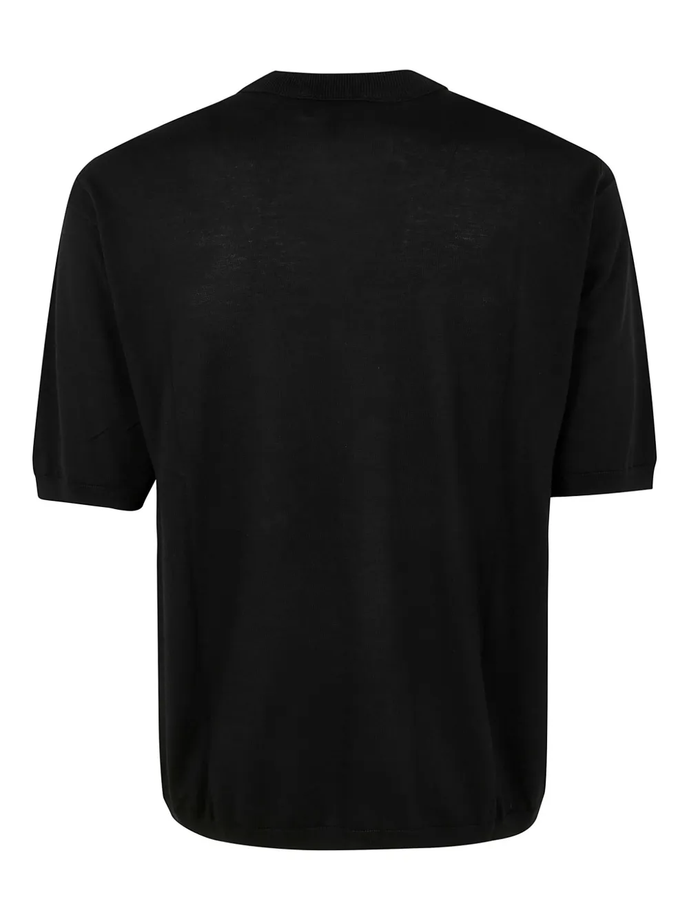 Emporio Armani soft-jersey T-shirt - Zwart