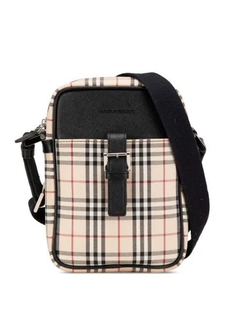 Burberry Pre-Owned bolsa crossbody House Check Canvas 2000-2017