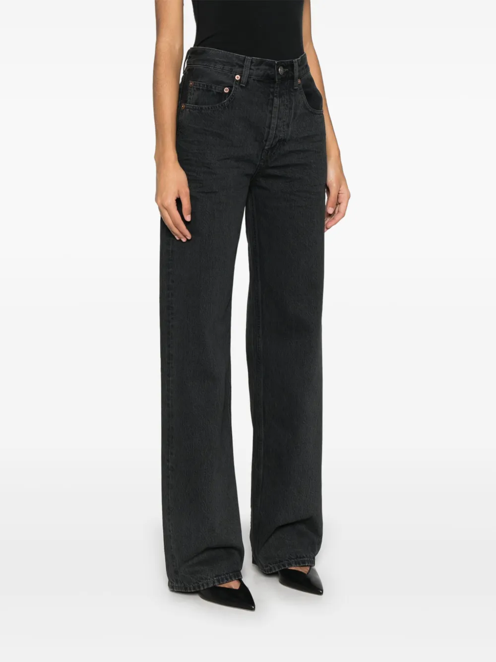 Saint Laurent 90s jeans Zwart