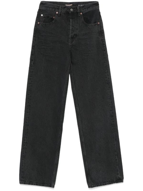 デニム・ジーパン SAINT LAURENT Woman Jeans Black 807146Y07YB 1428 90's baggy jeans in black rock denim | Saint Laurent | YSL.com
