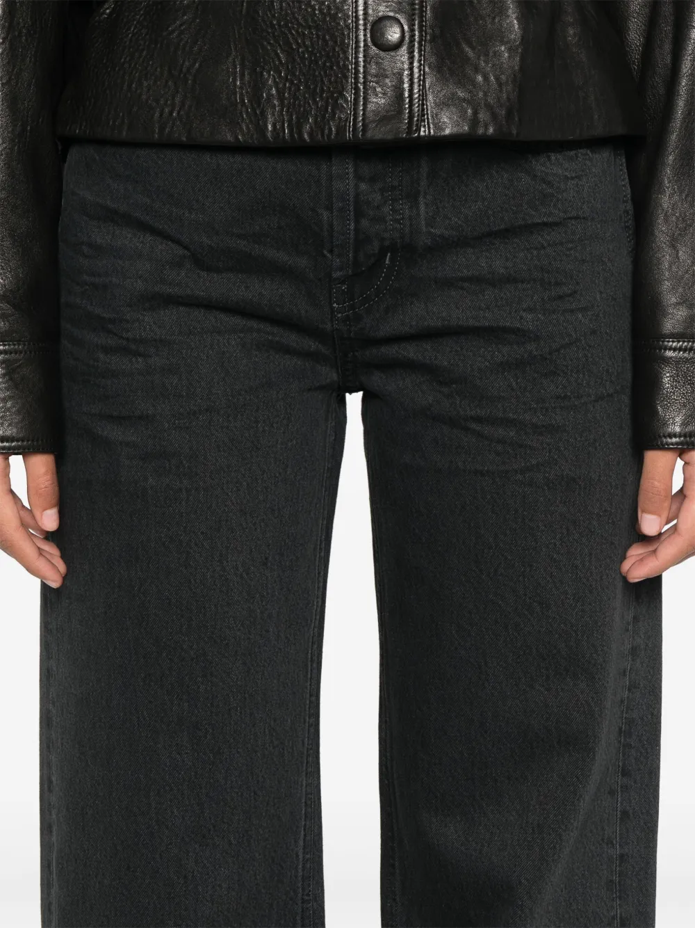Saint Laurent 90s jeans Zwart