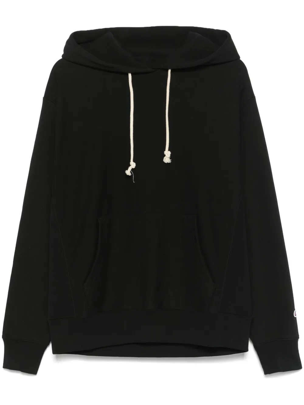 reverse-weave hoodie