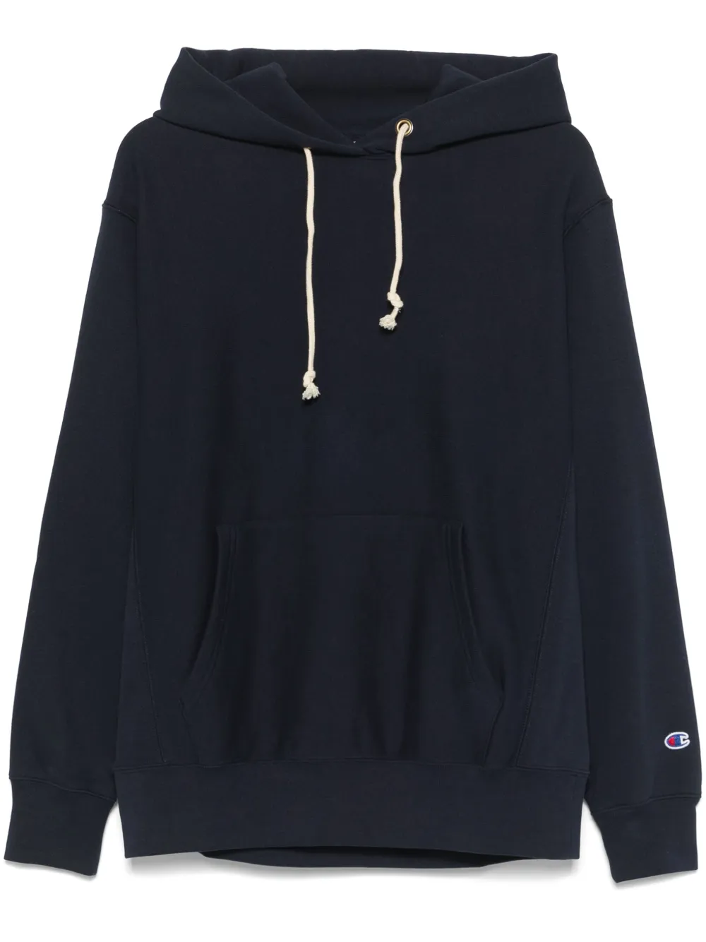 reverse-weave hoodie