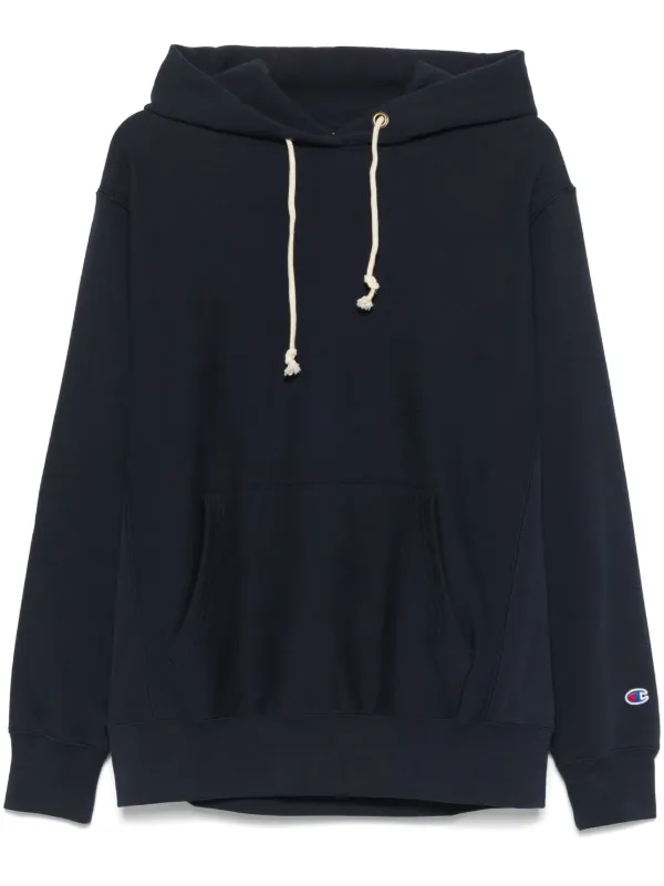Champion Reverse Weave Hoodie Champion Logo Hoodie Black Pullover