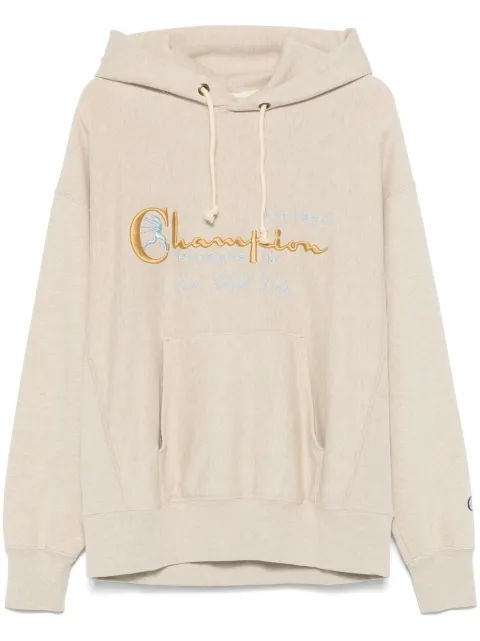 Champion hoodie con logo bordado