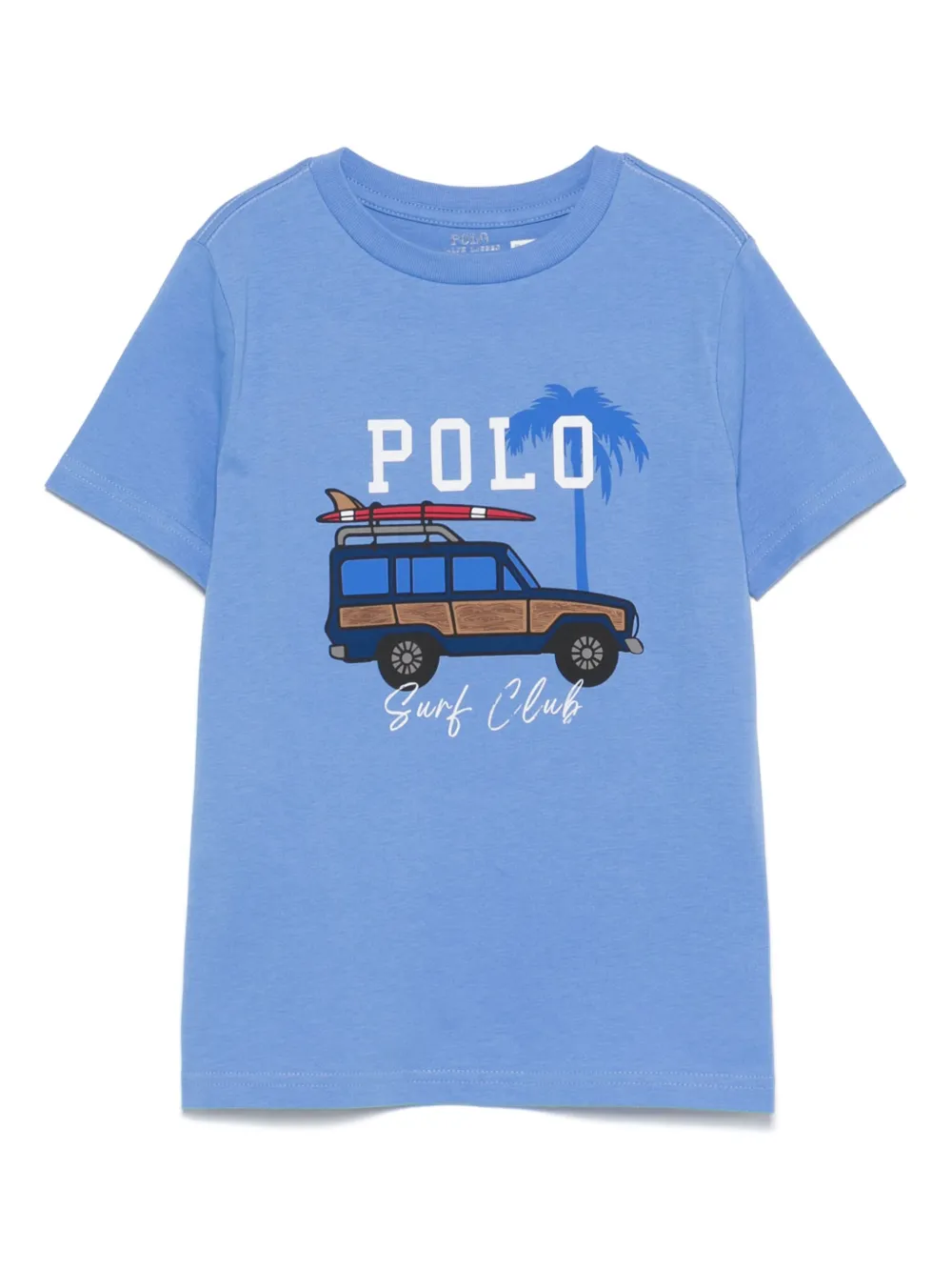 POLO RALPH LAUREN KIDS T-shirt met print Blauw
