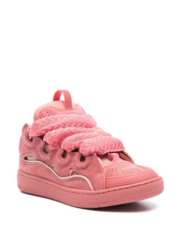 Lanvin Curb Sneakers | Pink | FARFETCH
