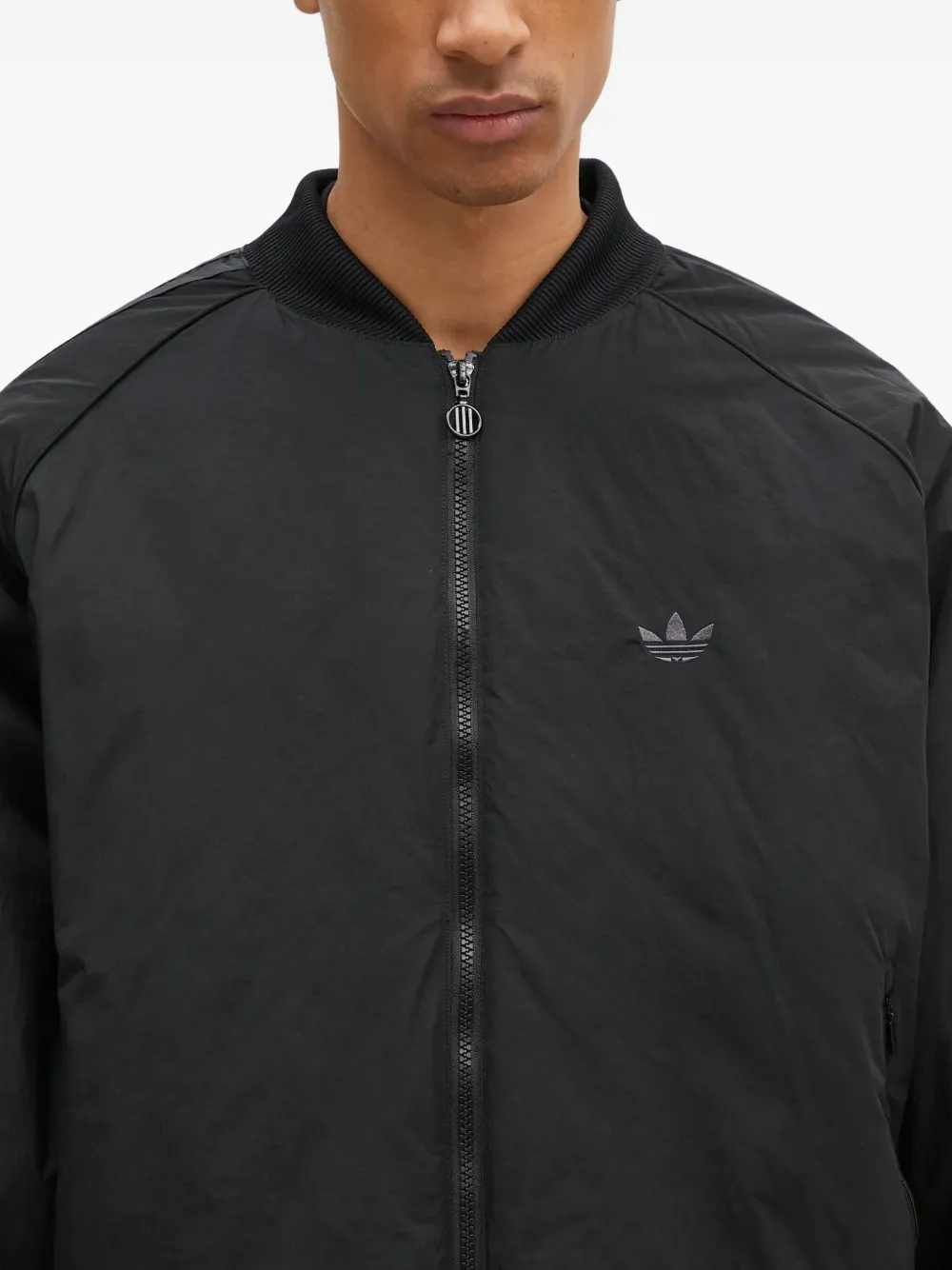 adidas Bomberjack met rits Zwart