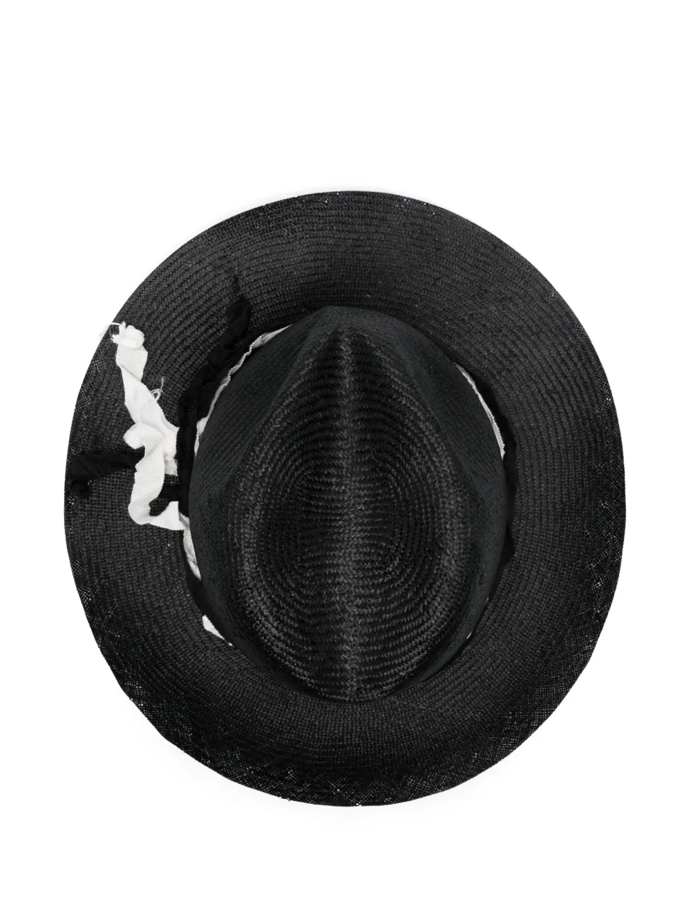 Yohji Yamamoto fedora hat - Zwart