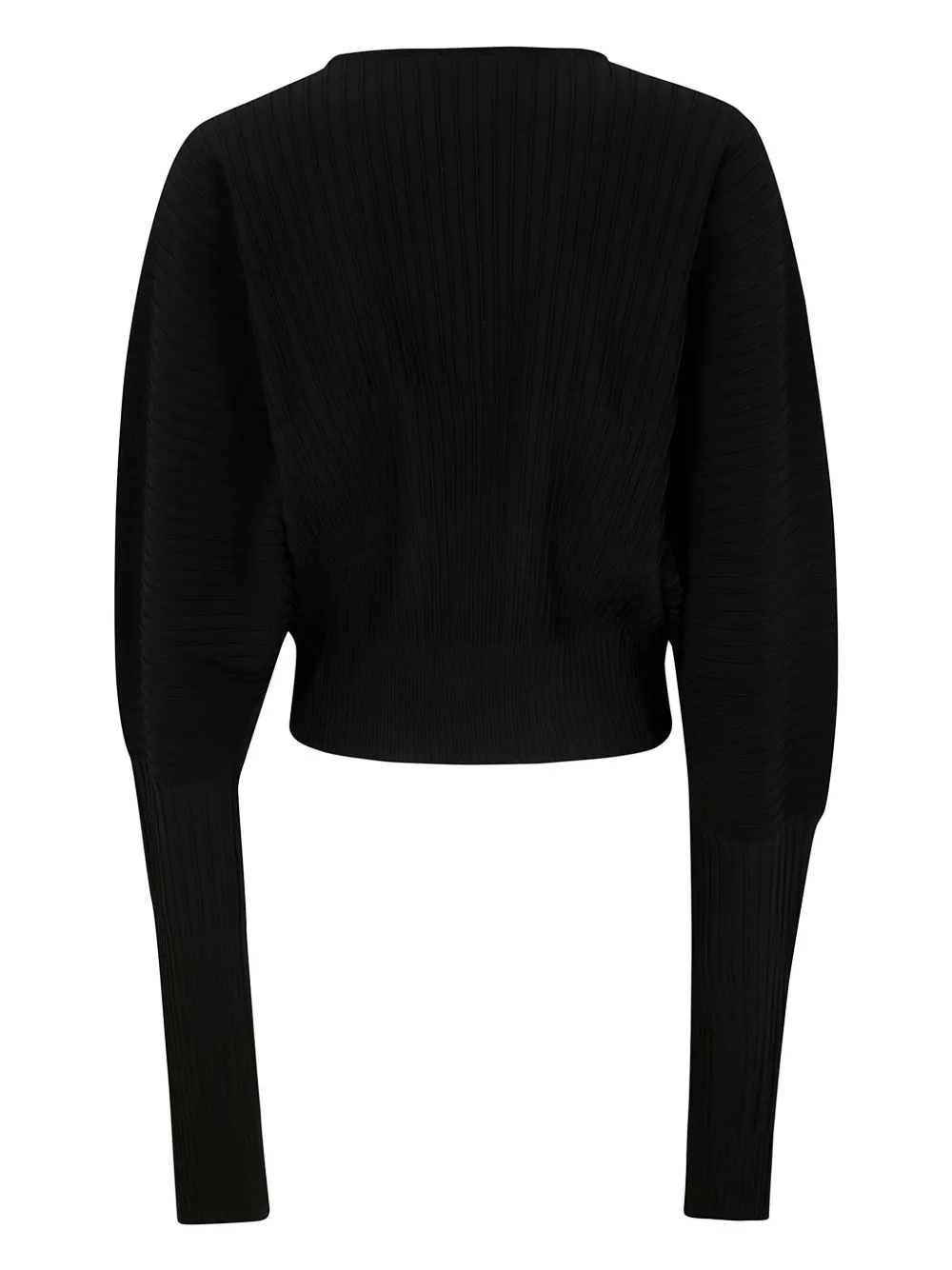 MRZ ribbed jumper - Zwart