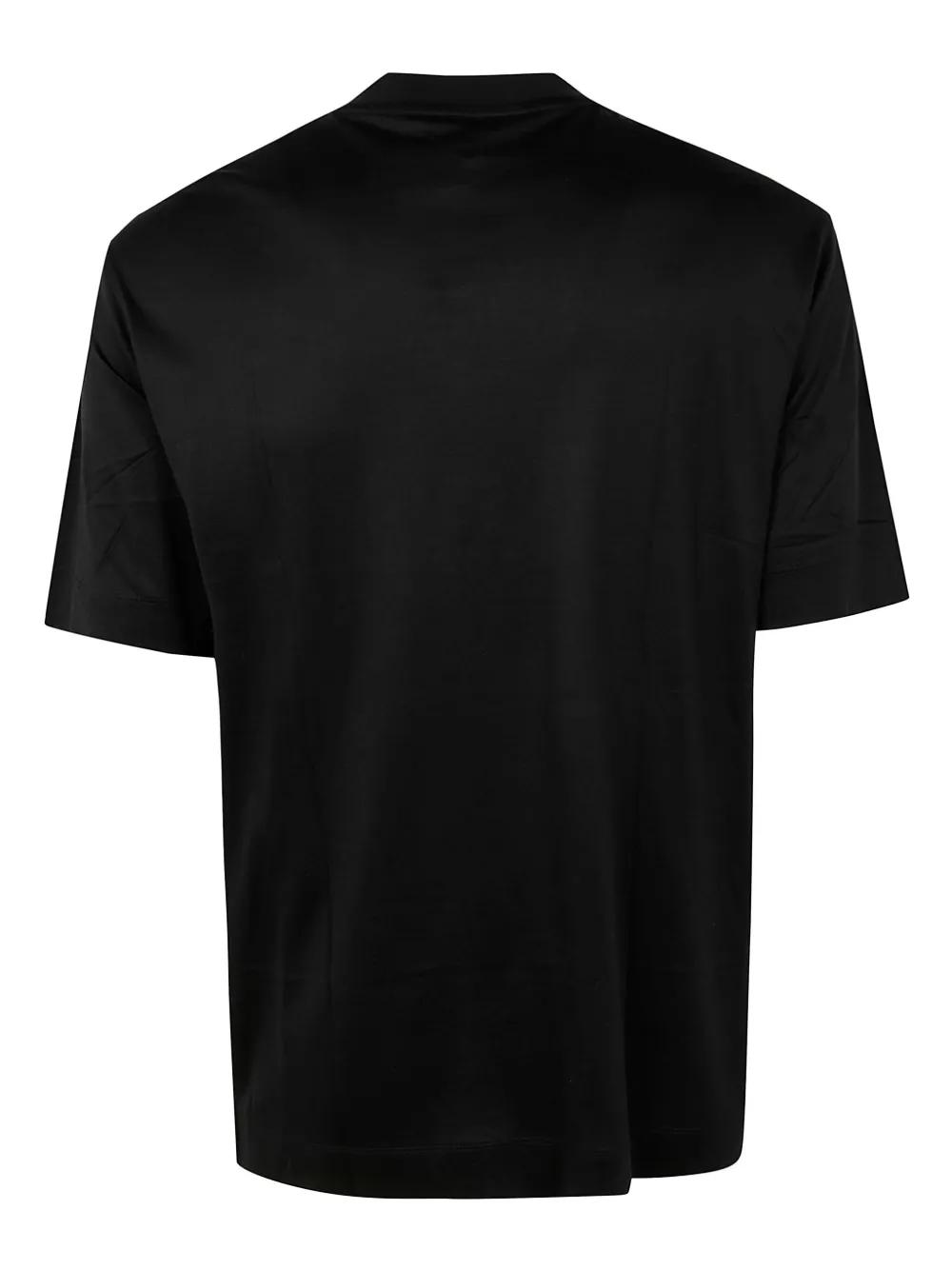 Emporio Armani soft-jersey T-shirt - Zwart