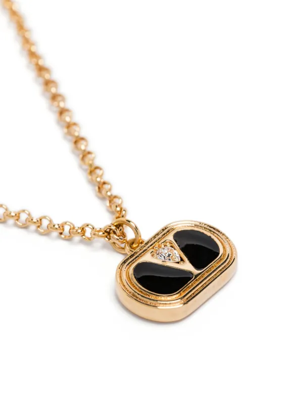 Valentino Garavani Vロゴ ネックレス Valentino Garavani