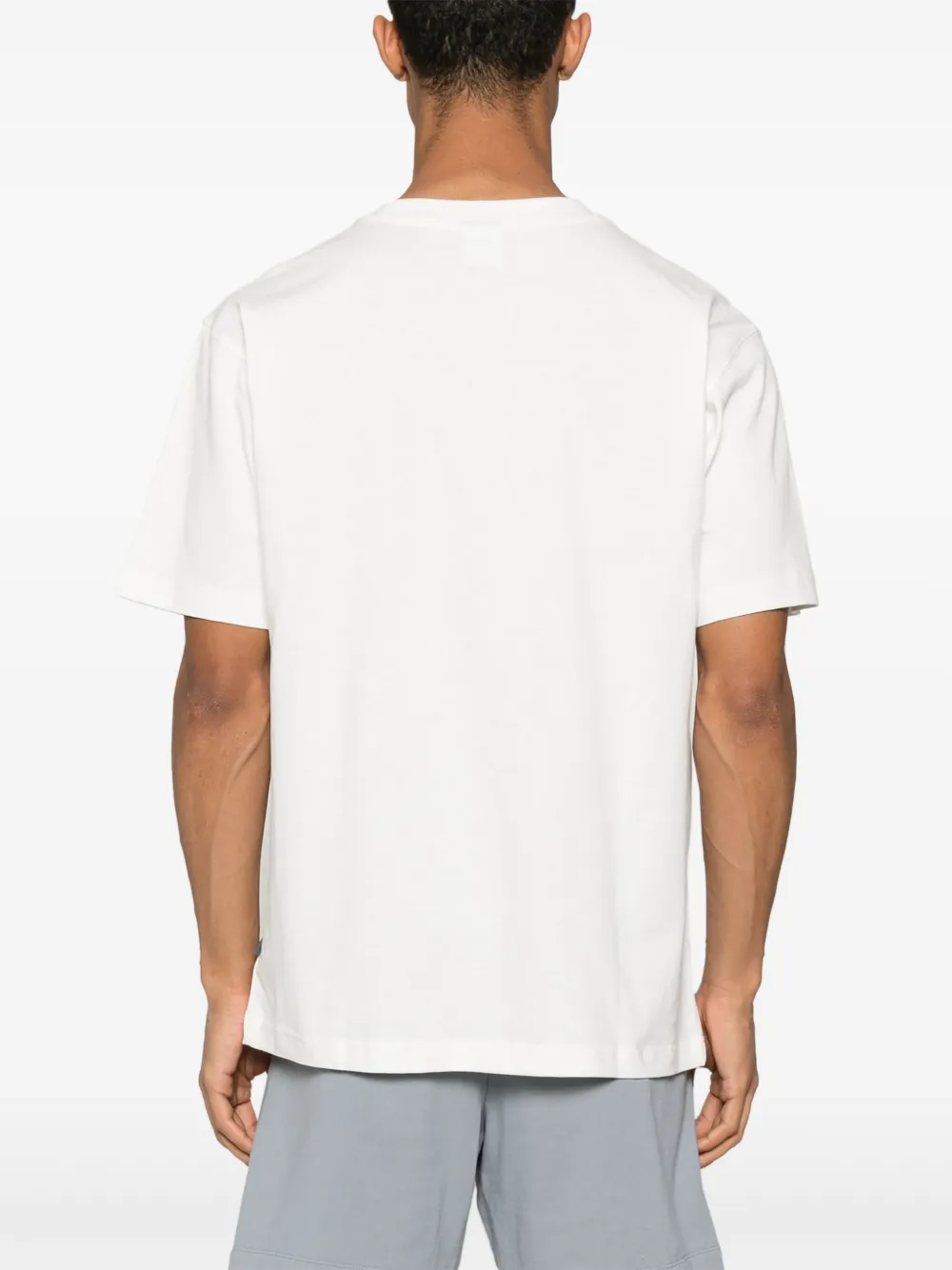 New Balance T-shirt met geborduurd logo Wit