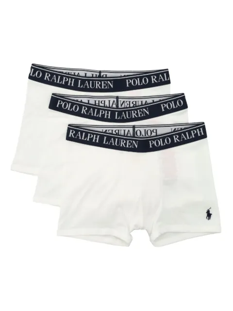 POLO RALPH LAUREN KIDS logo-waistband boxers (pack of three)