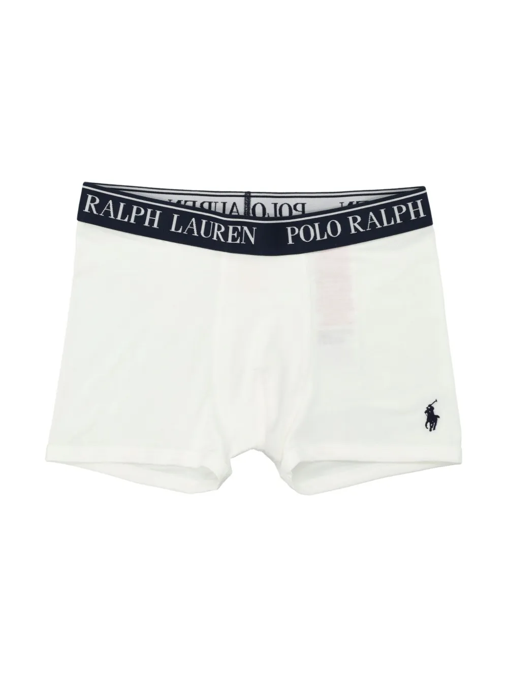 POLO RALPH LAUREN KIDS logo-waistband boxers (pack of three) - Wit