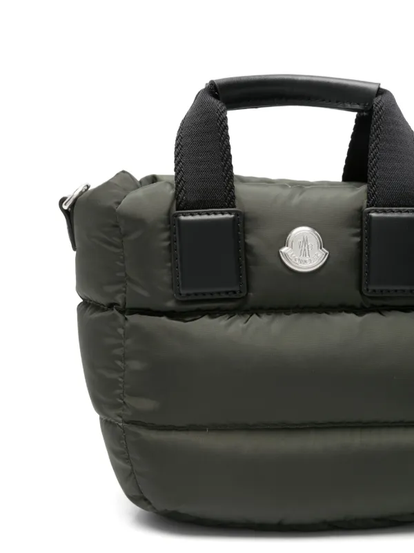 Moncler Micro Caradoc Tote Bag | Green | FARFETCH