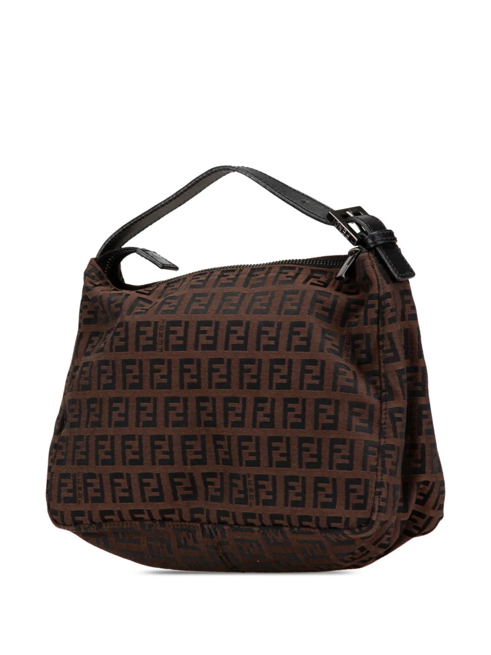 Fendi Pre-Owned 2000-2010 Zucchino Canvas handtas - Bruin