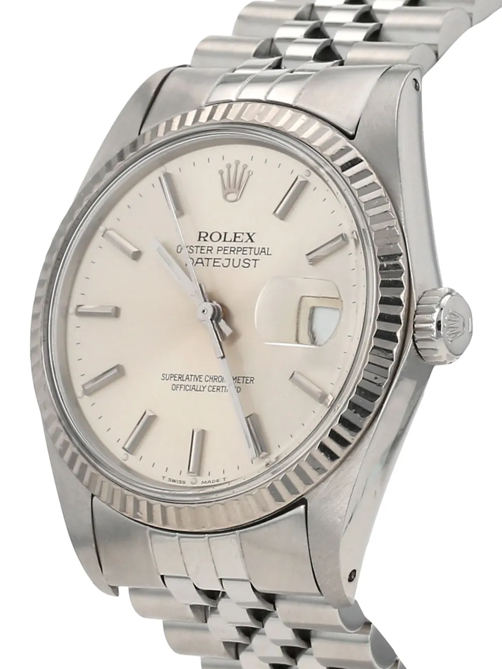 Rolex 1987 pre-owned Datejust horloge - Zilver